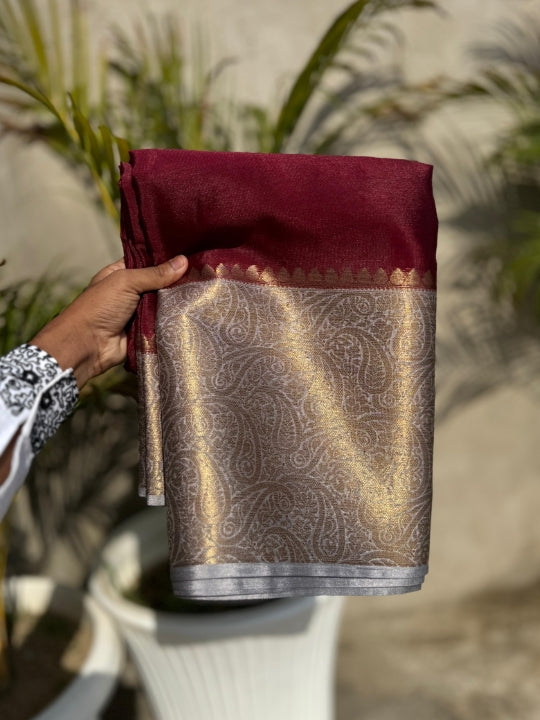 SILK 01-BANARASI SOFT SILK SAREE
