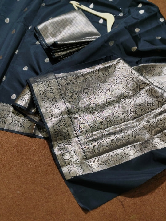 SILK-04 BANARASI KATAAN SOFT SILK SAREE